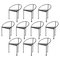 Bermuda Chairs by Carlos Miret for Amat, Spain, 1986, Set of 10 1