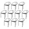 Bermuda Chairs by Carlos Miret for Amat, Spain, 1986, Set of 10, Image 1