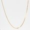 Modern 18 Karat Yellow Gold Mesh Chain 7