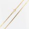 Modern 18 Karat Yellow Gold Mesh Chain 8