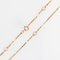 18 Karat Yellow Gold Mesh Chain with Cultured Pearls, 1960s 11