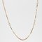 18 Karat Yellow Gold Mesh Chain with Cultured Pearls, 1960s 5