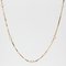 18 Karat Yellow Gold Mesh Chain with Cultured Pearls, 1960s 7