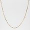 18 Karat Yellow Gold Mesh Chain with Cultured Pearls, 1960s, Image 7