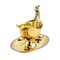 Salsera serie Malmaison estilo neoimperio de metal dorado de Christofle, Francia, siglo XX, Imagen 2