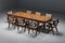 Mesa de comedor francesa rústica de madera, Imagen 2