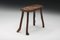 Wabi Sabi French Stool 4 Legged, 1940s, Image 4