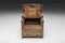 Butaca francesa de madera con compartimento para almacenamiento, 1872, Imagen 4
