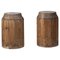 Antique Swedish Pine Pedestals, Set of 2, Image 1