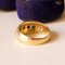 Vintage 18k Gold Ring with Sapphires and Diamonds, 1950s, Image 9