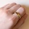 14k Gold Ring with Citrine Quartz, 1950s-1960s 12