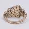 Vintage 8 Karat Gelbgold Tigerauge Ring, 1970er 5