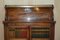Antique Regency Mahogany, Brass and Leather Chiffonier Sideboard with Faux Book Front, 1810s, Image 3