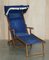 Antique Haxyes Steamer Deck Chairs with Canopy Top and Footrests, 1900s, Set of 2, Image 2