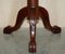 Hand Carved Fruitwood Vine Display Stands with Claw and Ball Feet, Set of 2 9