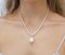 Collar de perlas barrocas con diamantes negros y oro blanco de 14 kt., Imagen 6