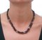 Garnets with Diamonds & Torchon Necklace 5