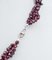 Garnets with Diamonds & Torchon Necklace 3