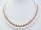 Collar de diamantes con rubíes y perlas blancas con oro rosa y plata, Imagen 4