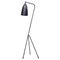 Modern Black Metal Grasshopper Floor Lamp by Greta Magnusson 1