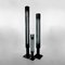 Mid-Century Modern Black Signal Column Floor Lamp Set by Serge Mouille 2