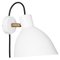 Kh#1 White Wall Lamp by Sabina Grubbeson for Konsthantverk 1