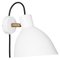 Kh#1 White Wall Lamp by Sabina Grubbeson for Konsthantverk, Image 1