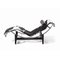 Lc4 Chaise Lounge by Le Corbusier, Pierre Jeanneret, Charlotte Perriand for Cassina 5