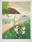 René Genis, Lily by the Lake, 20th Century, Original Lithograph, Image 2