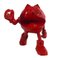 Richard Orlinski, Pac-Man Red Edition, 21ème Siècle, Sculpture Originale en Résine 5