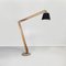 Lámpara de pie italiana moderna de madera y hierro, década de 2000, Imagen 3