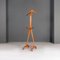 Mid-Century Italian Beech Brass Valet Clothes Stand by Reguitti Brothers for Fratelli Reguitti, 1950s 2