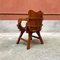 Rustic Italian Curved Wood Irregular Shape Armchair, 1930s, Set of 2 10