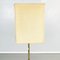 Mid-Century Italian Floor Lamp in Fabric with Leather and Brass from Stilnovo, 1970s 6
