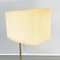 Mid-Century Italian Floor Lamp in Fabric with Leather and Brass from Stilnovo, 1970s 4
