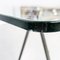 Modern Italian Glass Wood Steel Dining Table Frate by Enzo Mari for Driade, 1973, Image 8