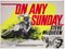 On Any Sunday Quad Film Poster by Chantrell, UK, 1971, Image 1