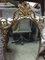 Ovaler italienischer Mid-Century Spiegel mit goldenem Messingrahmen, 1950er 3