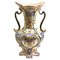 Hand-Painted Faience Vase, Rouen, 1900s 1