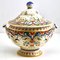 Hand-Painted Faience Tureen from Rouen, 1900s 2