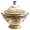 Hand-Painted Faience Tureen from Rouen, 1900s 1