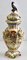 Große antike handbemalte französische Vase von Rouen 2
