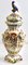 Large Antique French Hand-Painted Vase from Rouen, Image 3
