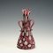 Antique Millefiori Jar in Red and White Murano from Fratelli Toso, 1910, Image 2