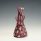 Antique Millefiori Jar in Red and White Murano from Fratelli Toso, 1910 3