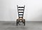 Schwarzer Italienischer Chimney Chair aus Buche & Stroh von Gio Ponti, 1950er 2