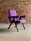 PJ-010803 Committee Chair in Purple by Pierre Jeanneret, 1953s 7