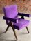 PJ-010803 Committee Chair in Purple by Pierre Jeanneret, 1953s 19