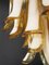 Italian Murano Glass Petal Chandeliers, Set of 2, Image 6