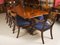 Table de Salle à Manger Twin Pillar Vintage en Acajou par William Tillman 5